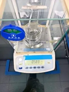 Graphene thermal pad Denisty State After Test